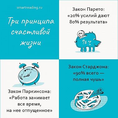 Три принципа счастливой жизни