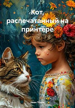 Кот, распечатанный на принтере