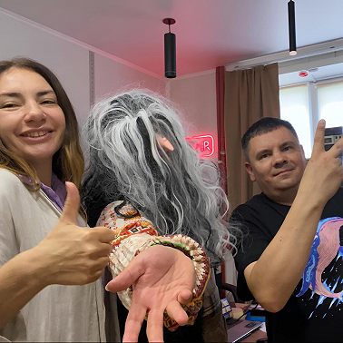 В гостях у Палок - Баба Яга