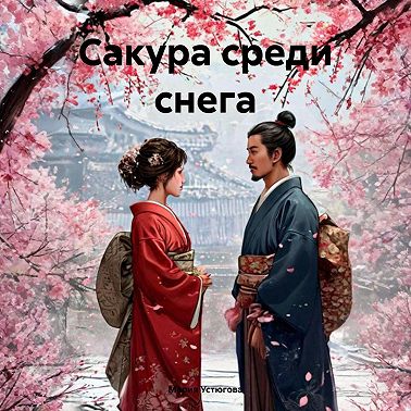 Сакура среди снега