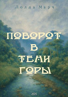 Поворот в тени горы