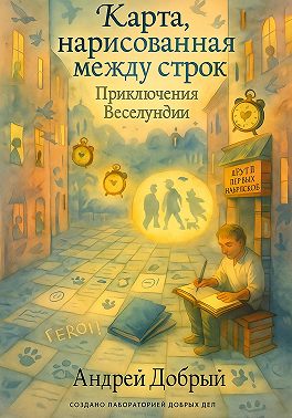 Карта, нарисованная между строк