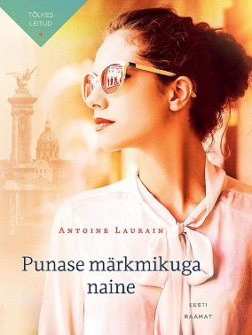 Punase märkmikuga naine