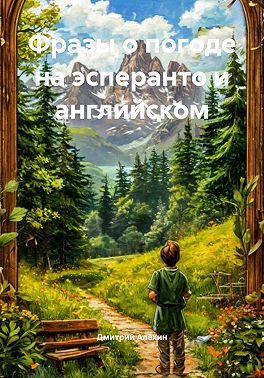 Фразы о погоде на эсперанто и английском